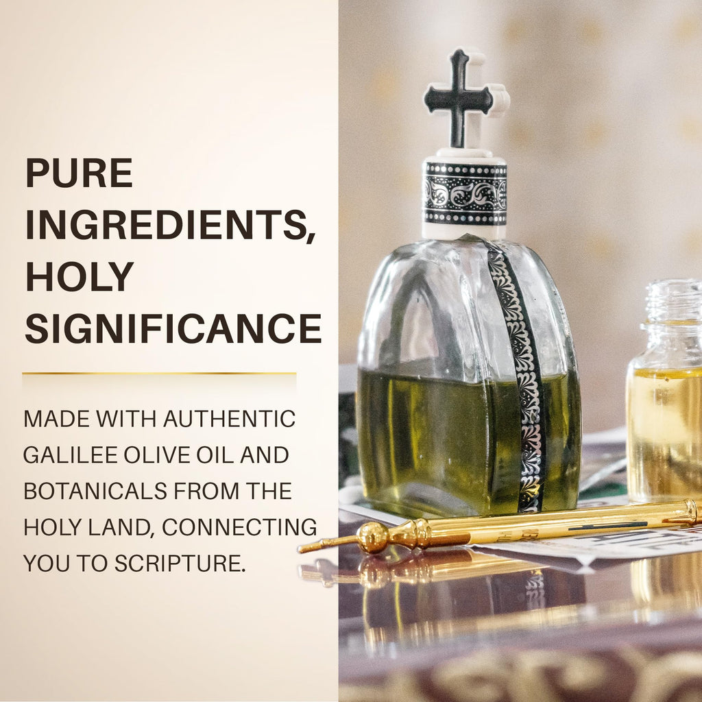 Nana Gifts Testament Anointing Oil, Spikenard and Frankincense, Oil of The Mercy, Excellent Value Large Bottle Size 8.45 fl.oz |