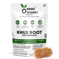 Namo Organics  Natural Khus Root  100G  (Edible Grade) For Drinking  Ushira  Vetiver Roots  Khas Ki Jad 