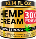 ??nn?b? R?l??f Hemp Cream Maximum Strength 10.14 FL. OZ - Relieve Muscles, Joints, and Back Target Area - 10-in-1 Potent Formula