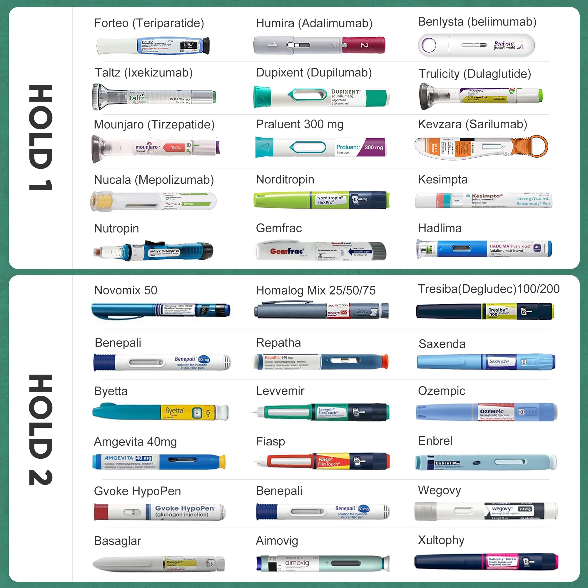 KEKHEALTH 60H Insulin Pen Cooler Trave Case Medication Cooler for Travel Medicine Cooler TSA Approved Medical Travel Cooler Bag