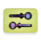 Revolution Skin Ice Globes, Cooling Glass Facial Skincare Tool for Face, Neck & Eyes, Soothe & Relax Skin, Fridge-Safe