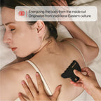 Rena Chris Body Gua Sha Tools, Natural BianStone GuaSha Tool, Manual Massage Sticks for Jawline Sculpting and Puffiness Reducing