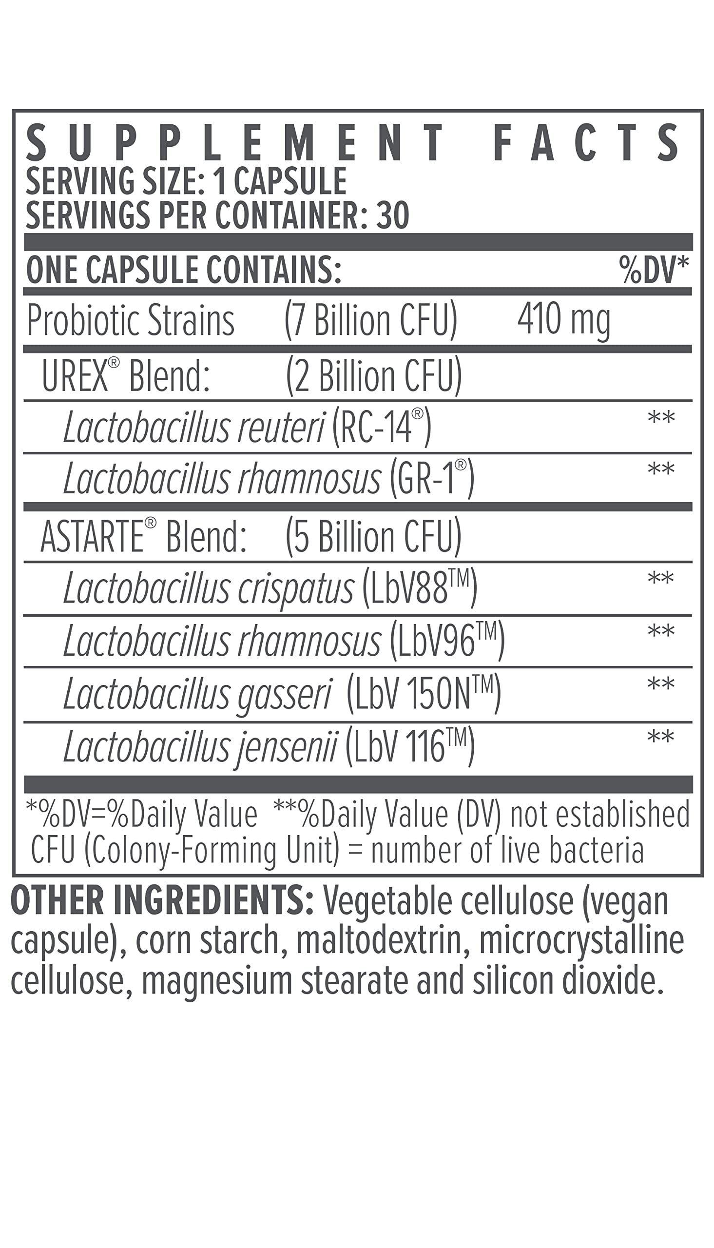 bioTE Nutraceuticals - vH Balance - Vaginal Health + Microbiome Support