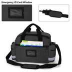 Trunab Home Health Nurse Bag Medical Bag Organizer with Handle and Shoulder Strap for Home Visit, Travel, Nursing Student