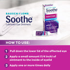 Soothe Nighttime Eye Ointment by Bausch & Lomb, Lubricant Relief for Dry Eyes, 3.5 g
