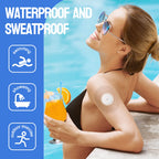 Eseige-Sensor Covers for Libre 2,3-50 Pack Waterproof Adhesive Patches - Latex Free and Transparent Tape to Protect The CGM