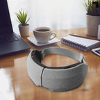 Sharper Image RealTouch Eye Mask, Hot + Cold Massager, Air Compression, Puffy Under Eye Aid, Bluetooth Music, USB-C Rechargeable
