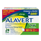 Alavert Allergy 24 Hour Relief, Fresh Mint Flavor, Orally Disintegrating Allergy Tablets, Non-drowsy Antihistamine, Loratadine 1