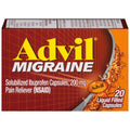 Advil Migraine Headache Relief, Ibuprofen Capsules with Ibuprofen 200mg for Migraine Relief, Nausea Relief and Light Sensitivity