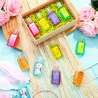 12 Pcs Thank You Mini Hand Sanitizer Bulk Scented Hand Sanitizer Travel Size 1 oz Employee Appreciation Gift for Staff Team Chri