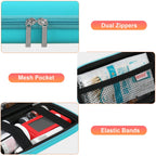 BOVKE Diabetic Supplies Case, Diabetes Travel Bag for Testing Kit, Blood Glucose Monitor Meters, Test Strips, Medication, Lancet