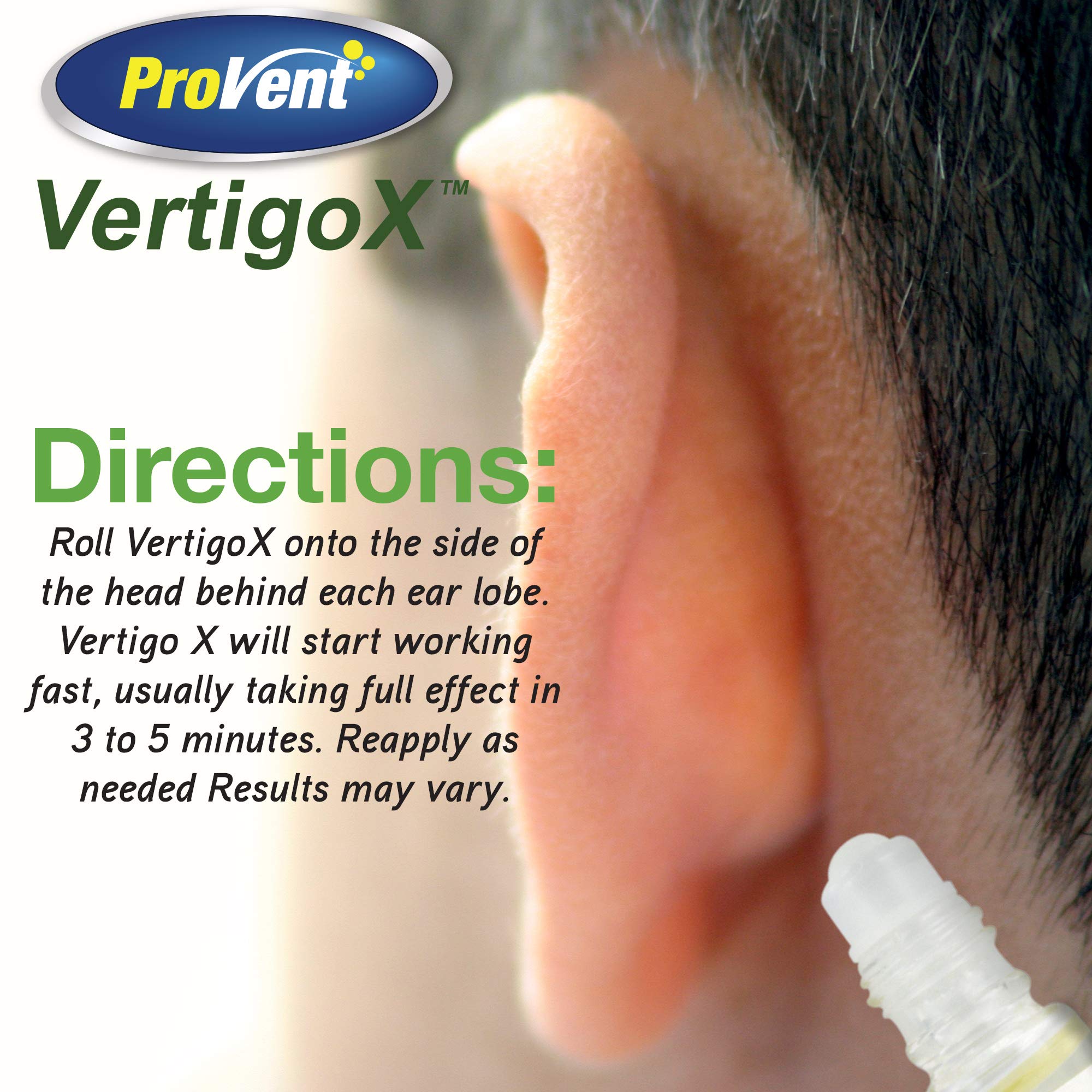 Provent Vertigo X Relief Oil, 0.15 Ounce
