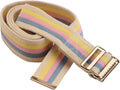 NOVA Medical Gait Belt 72 Metal Buckle Stripes