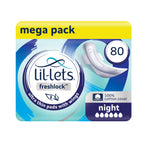 Lil-Lets FRESHLOCK Ultra Night Pads 8 Packs of 10 Pads