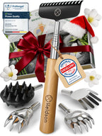 HELDSON Back Scratcher Extendable [5 Scratching Heads] - Retractable Stainless Steel Scratchers - Telescopic Backscratchers for 