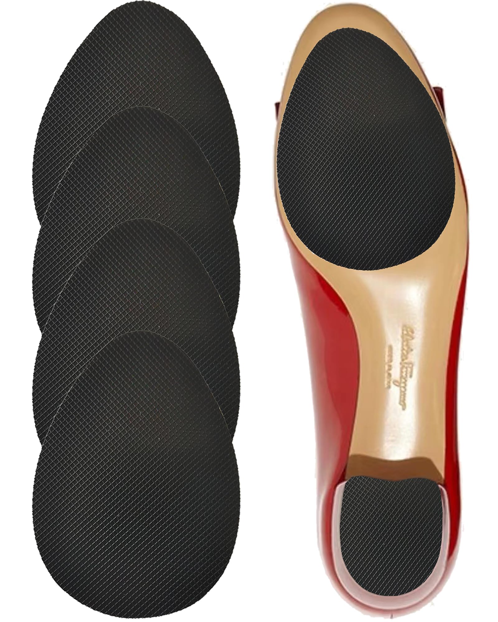 CZBYXA12 Shoe Grips on Bottom of Shoes,Non-Slip Shoe Pads & Grips - Self-Adhesive Sole Protectors for Shoes and Heels,Sole Guard
