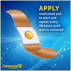 Compound W Maximum Strength One Step Wart Remover Pads | 14 Count | Pack of 3