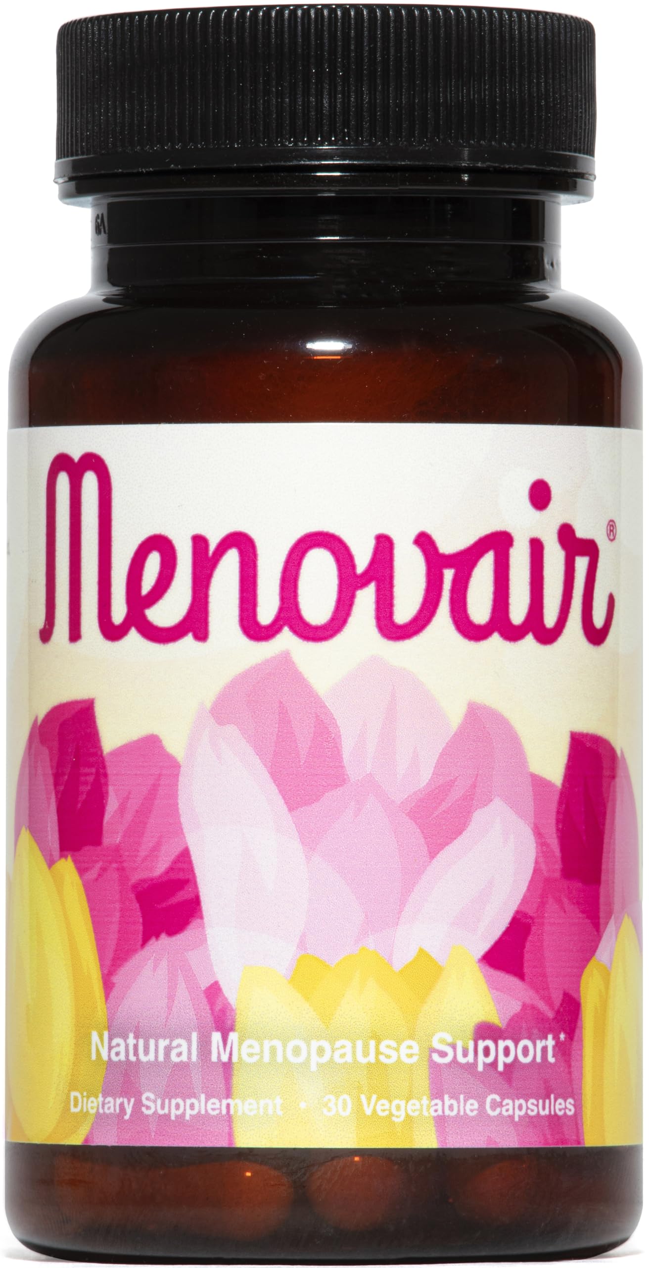 Menovair - Natural Menopause Support Supplement - Non-GMO, Vegan, Gluten-Free