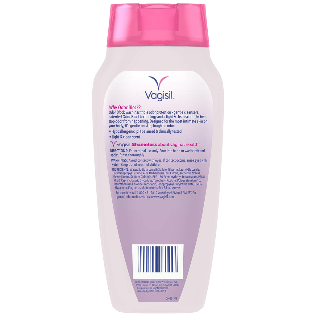 Vagisil Odor Block Wash Ounce 236ml, 8 Fl Oz