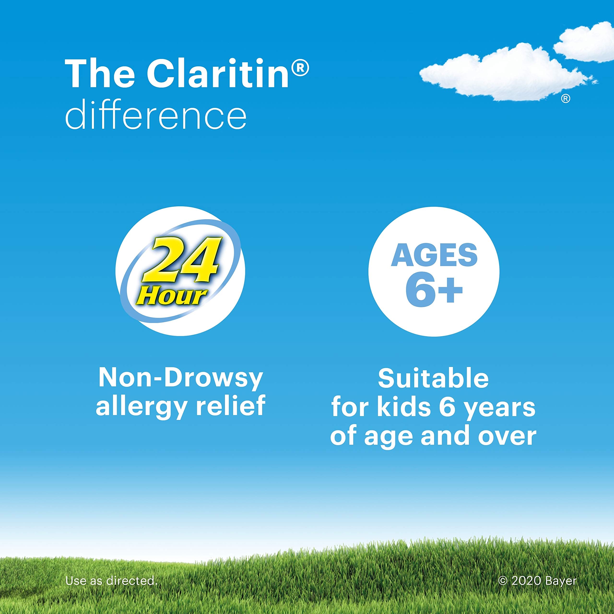 Juniors Claritin 24 Hour Non-Drowsy Allergy RediTabs, 10 mg, 30 Count