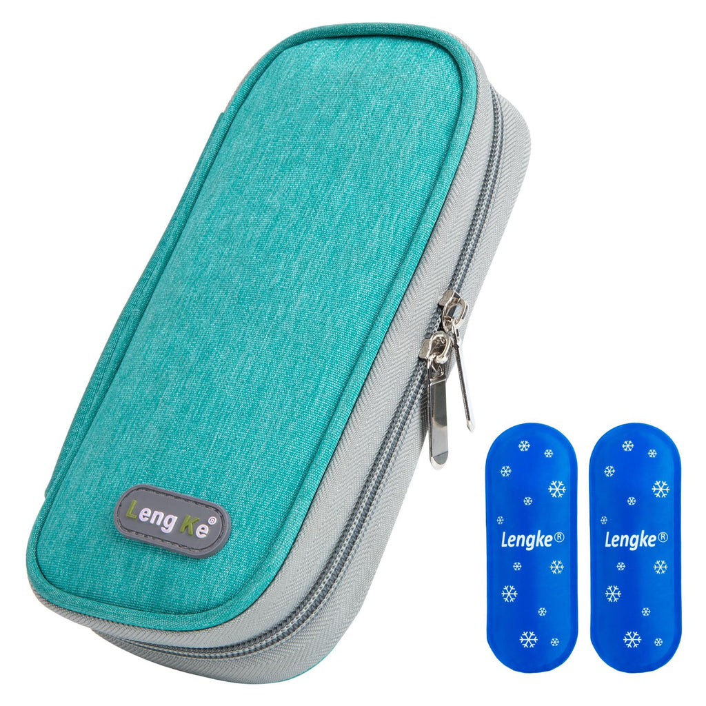 Leng Ke Insulin Cooler Travel Case TSA Approved, Insulin Travel Case for Insulin Pen, Insulin Supplies, Medication Travel Case f