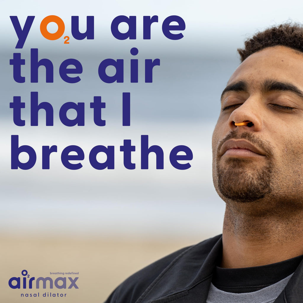 AIRMAX Nasal dilators for Sleeping - 76% More Airflow - Anti snoring Devices - Breathe Freely Through The Nose - Sinus Relief, R