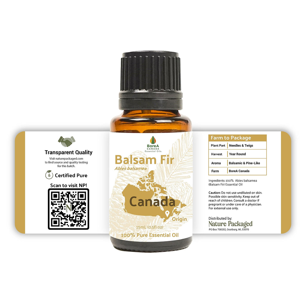 Nature Packaged Balsam Fir Essential Oil (2lbs) - Direct from Our Farm Partner in Canada - Essential Oils for Home, Humidifier,