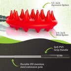 Cactus Scratcher Extendable Telescopic Back Scratcher - Extends 29 Long Double Sided Retractable Scratching Tool for Hand, Neck,