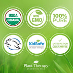 Plant Therapy Organic Relax Essential Oil Blend 100% Pure, Undiluted, Natural Aromatherapy, Therapeutic Grade 10 mL (1/3 oz)