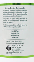 Organic Massage Oil Blend (1 Gallon) - Unscented, Nut Oil Free, Gluten Free and USDA Certified Organic