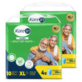 Karein Classic Adult Diaper Pant Xl Size, Extra Large, Waist (100150 Cm 4059), 20 Unit, Long Protection Hour, Unisex, Quick 
