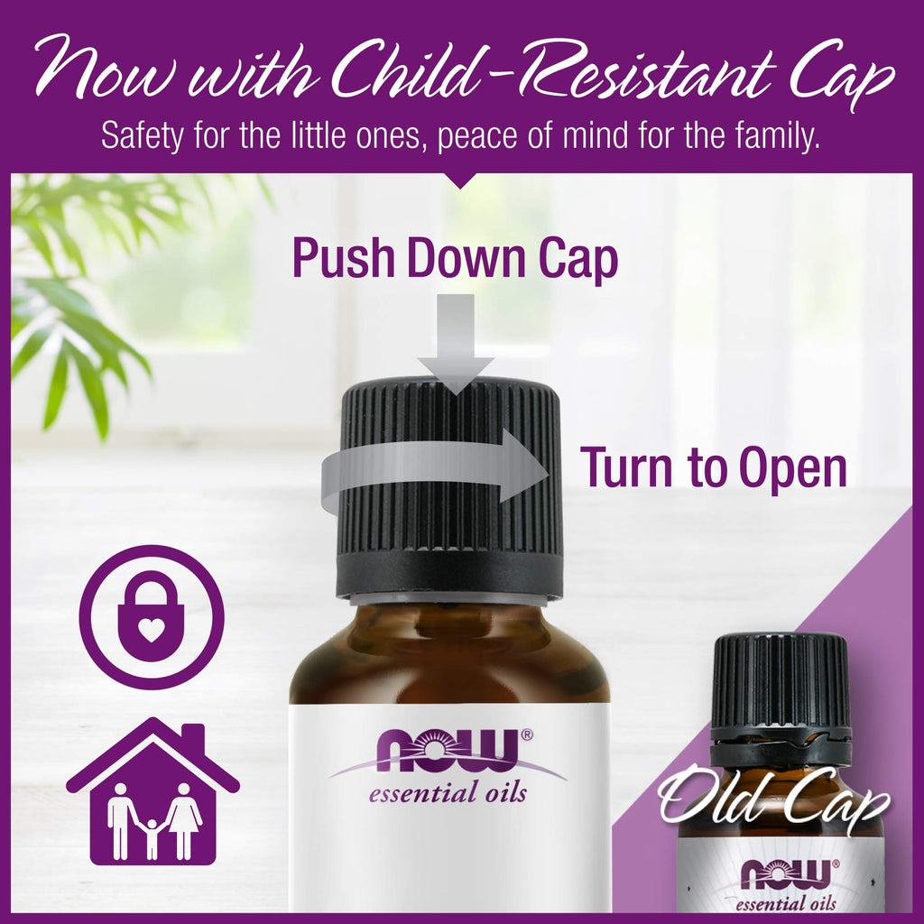 NOW Essential Oils, Neroli Oil, Deeply Floral Aromatherapy Scent, Steam Distilled, 100% Pure, Vegan, Child Resistant Cap, 1-Ounc