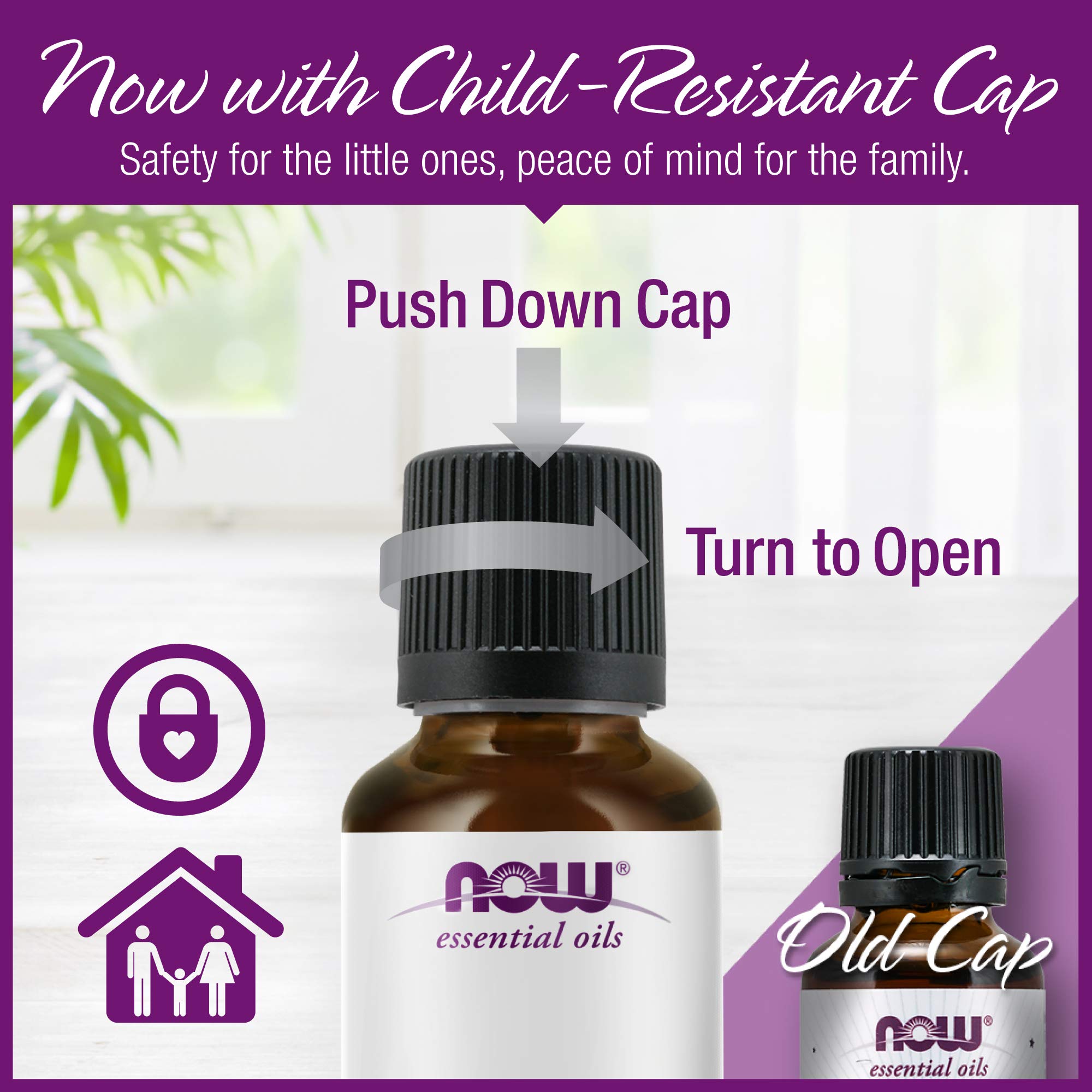 NOW Essential Oils, Neroli Oil, Deeply Floral Aromatherapy Scent, Steam Distilled, 100% Pure, Vegan, Child Resistant Cap, 1-Ounc
