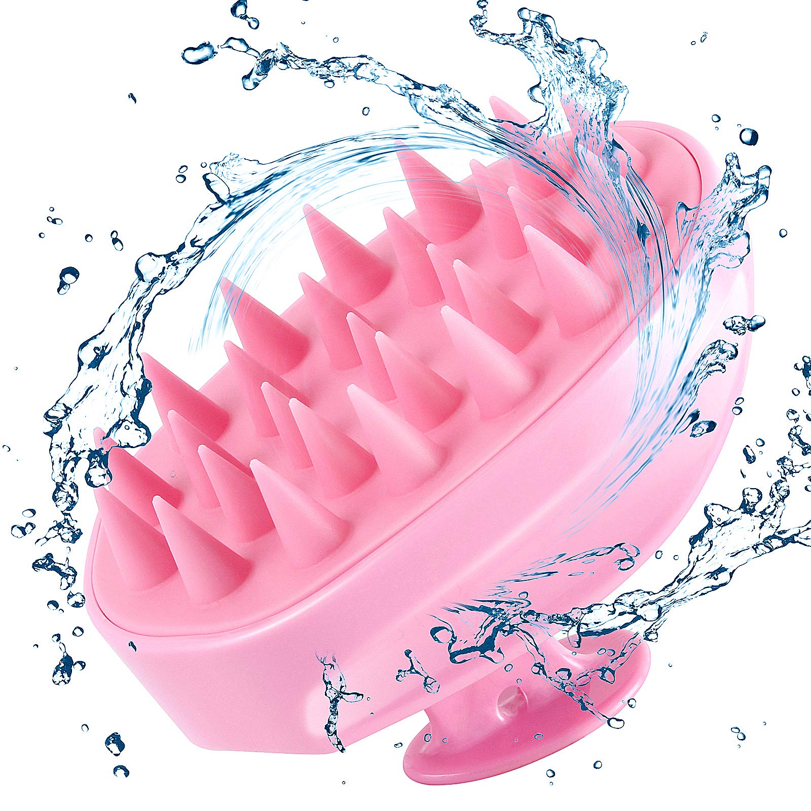 Scalp Massager Shampoo Brush, Hair Scalp Scrubber Shower Hair Brush Head Massager for Stress Relax Hair Growth, Dandruff Brush S