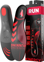 Running Athletic Shoe Insoles Men Women - Sport Insole - Shock Absorption Inserts - Walking Hiking Hockey Tennis Basketball - Or