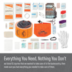 Duct-Aid Compact First Aid Kit, Medical Grade Adhesive, Emergency Response Kit, 1 Pound (Full Kit)