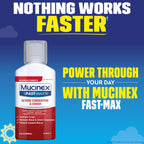 Mucinex Fast-Max Severe Congestion and Cough Liquid, 9 fl. oz., Fast Acting Maximum Strength Formula for Multi-symptom Relief (p