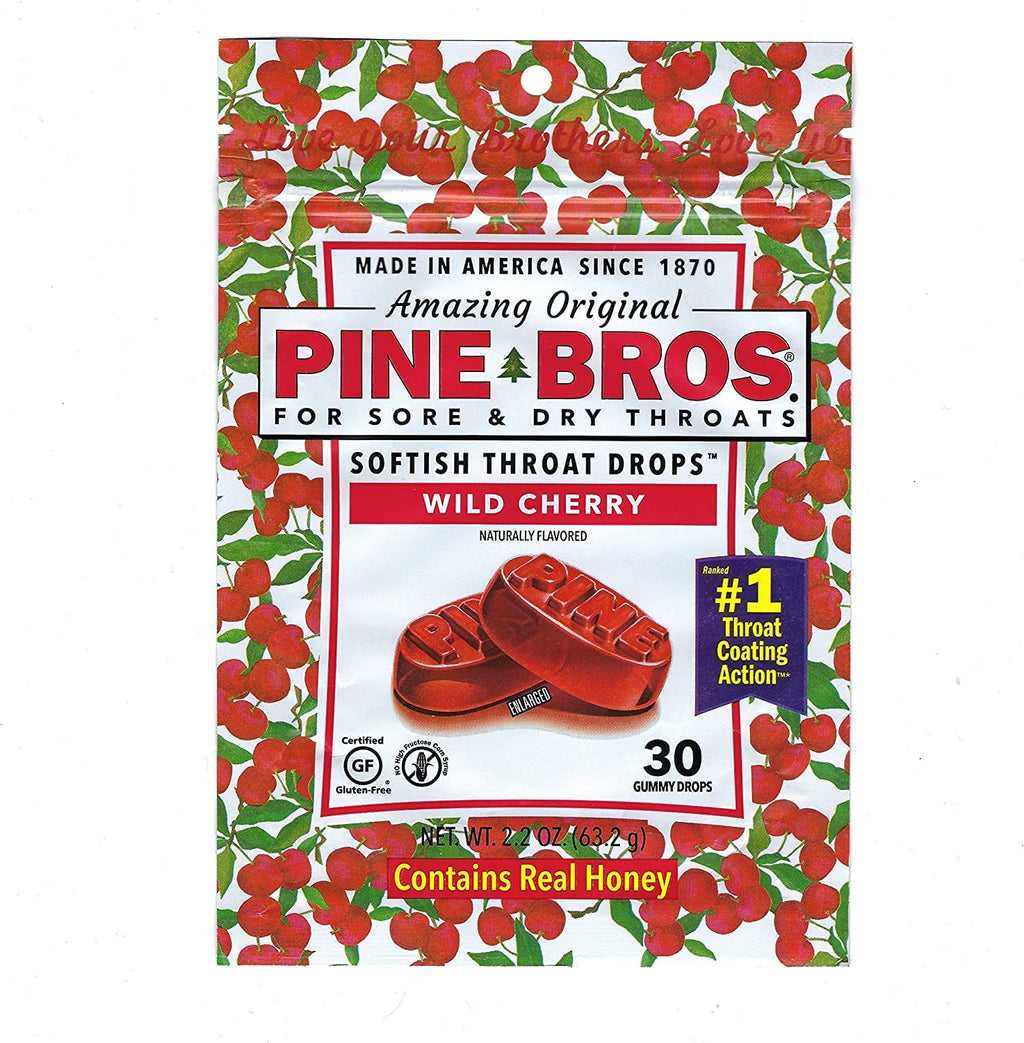 Pine Bros Throat Drops Ch Size 32ct Pine Bros Throat Drops Chrry 32ct