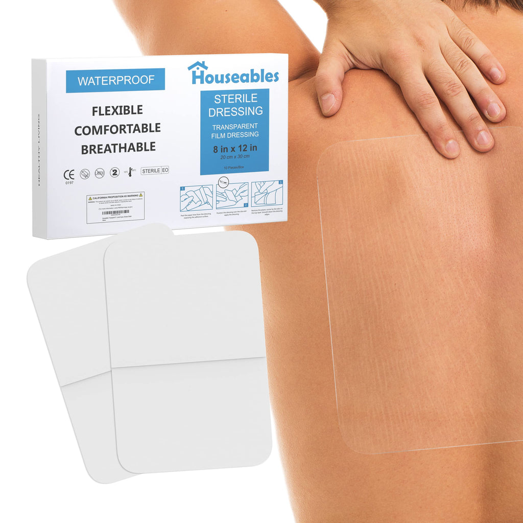 Waterproof Bandages, Transparent Film Dressing, Waterproof Bandages Post Surgical, Wound Covers For Showering, Tattoo Cover For 
