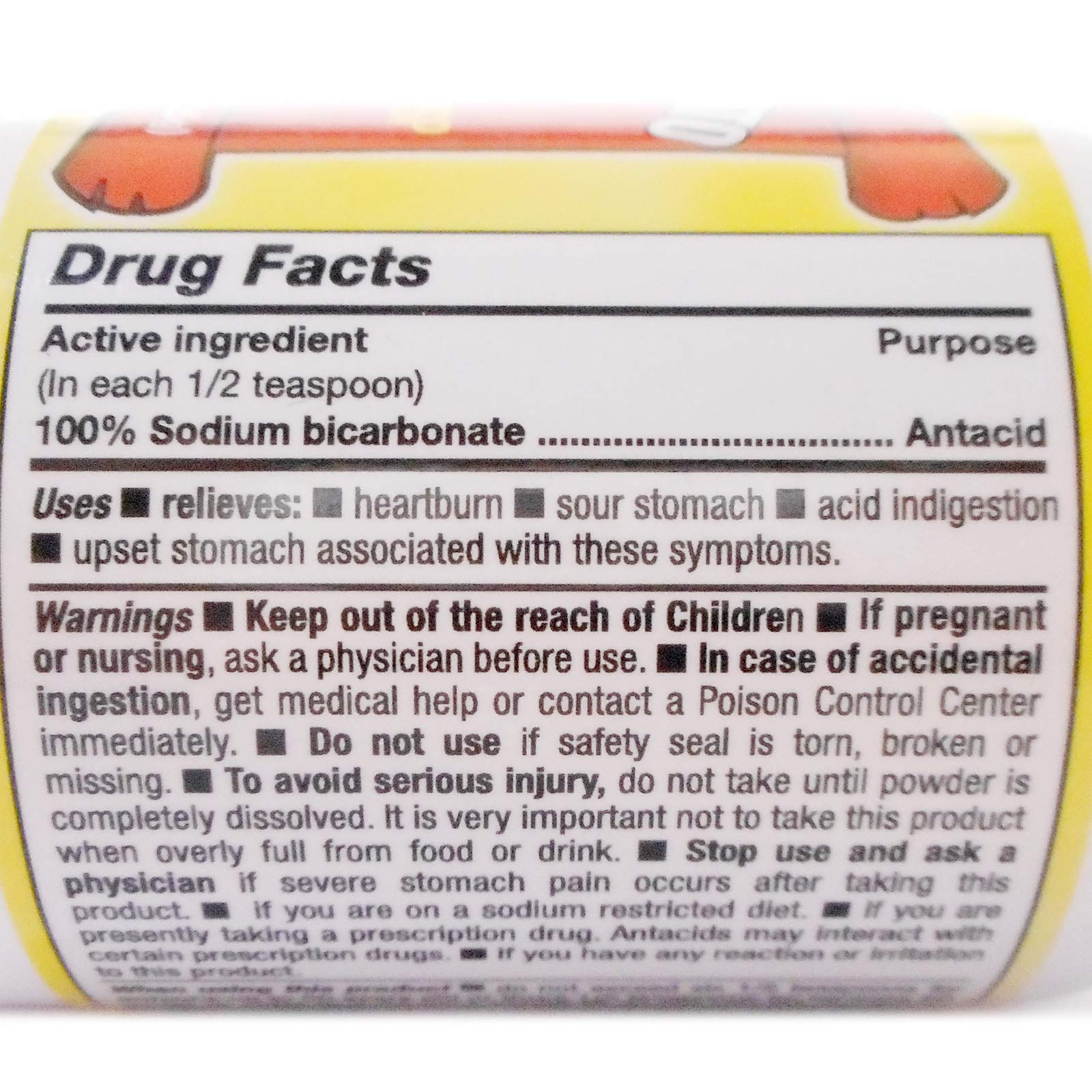 Sodium Bicarbonate USP 3oz Powder Bicarbonato de Soda 3-PACK