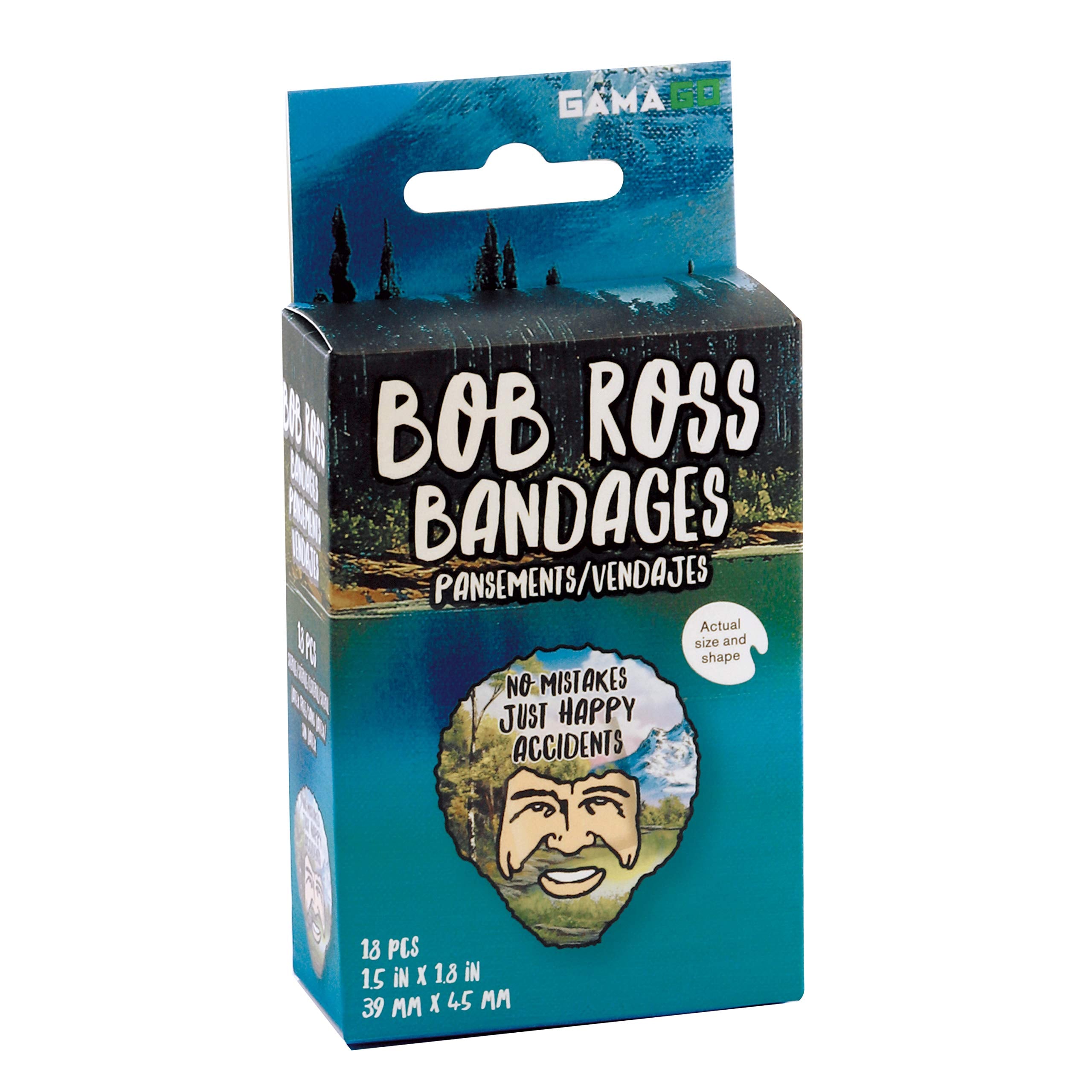 Bob Ross Bandages, 18 Pieces