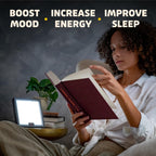 Circadian Optics Lumine Bright Light Therapy Desk Lamp | As Seen On Shark Tank | Ultra Powerful 10,000 LUX Brightness | 5500K Co