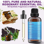 GIFBEA Rosemary Oil, 100% Pure Undiluted Light-Weight Non-Greasy for Hair, Scalp & Skin Care, Natural Hair Growth Oil Products f