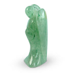 Earth Therapy Original Pocket Guardian Angel with Serenity Prayer Card - Green Aventurine Healing Stone Figurine - Bless Yoursel