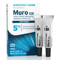 Muro 128 5% Sodium Chloride Hypertonicity Ophthalmic Ointment, from Bausch + Lomb Twin Pack Count (Pack of 1)