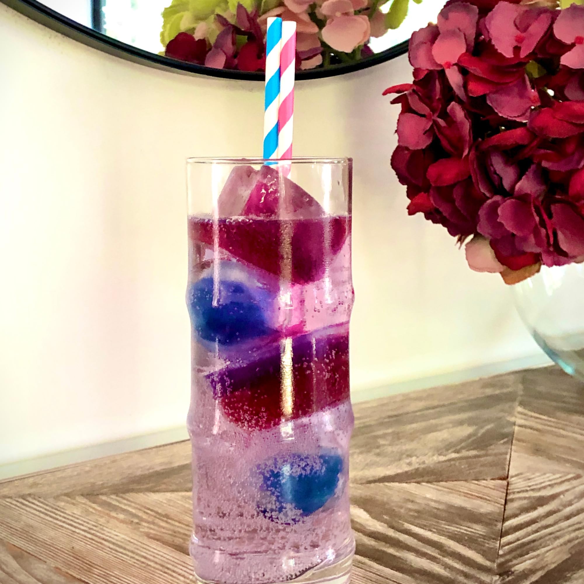 Wild Hibiscus Flower Company Hibiscus Flower All Natural Cocktail Concentrate, 3.4 Fluid Ounce Bottle