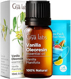 Gya Labs Vanilla Essential Oil for Skin - 0.34 Fl Oz - Vanilla Oil for Diffuser, Body & Candle Making Scent