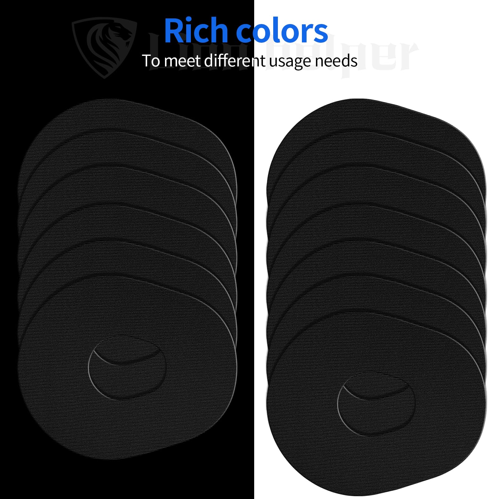 Adhesive Patches for Dexcom G7-40 Pack Waterproof Adhesive Patches for G7,CGM Protector,Pre-Cut Adhesive Tape (Black)
