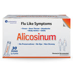 ALICOSINUM 30 doses Homeopathic Medicine for Relief of Multiple Flu-Like Symptoms Such as Fever, Sore Throat, Headache, Body Ach