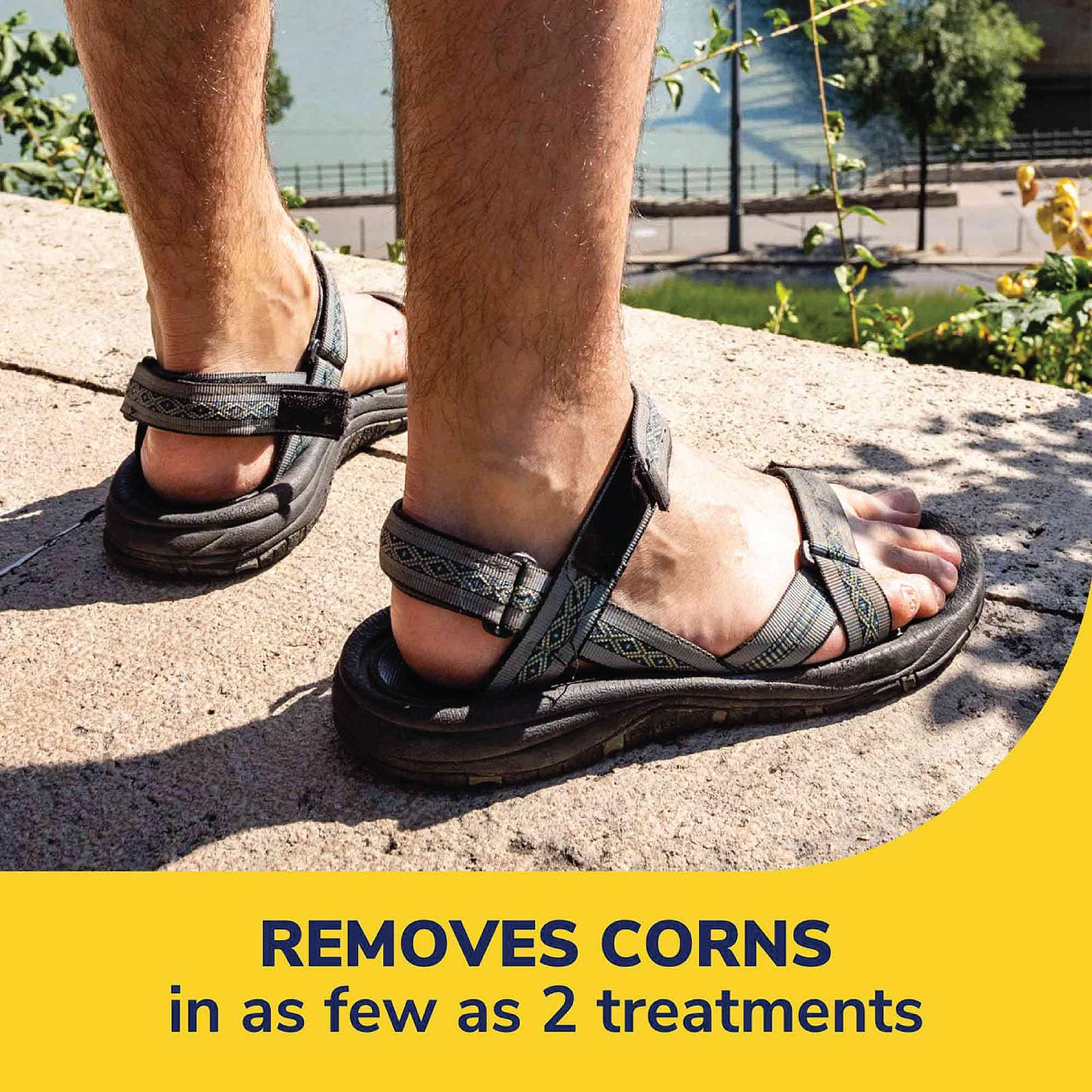 Dr. Scholl's CORN REMOVERS Seal & Heal Bandage with Hydrogel Technology, 6 ct // Removes Corns Fast And Provides Cushioning Prot